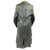 Original German WWII Luftwaffe Officer Grey Leather Greatcoat - Size 42 Original Items