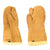 Original U.S. WWII Army Air Force A-9A Leather Flying Mitten Gloves - Medium Size Original Items