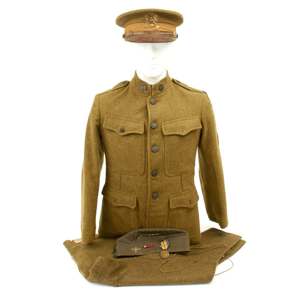 Original U.S. WWI Aero Squadron Uniform Set Original Items