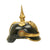 Original WWI Prussian Infantry Officer Pickelhaube Helmet with Chin Scales Original Items