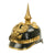 Original WWI Prussian Infantry Officer Pickelhaube Helmet with Chin Scales Original Items