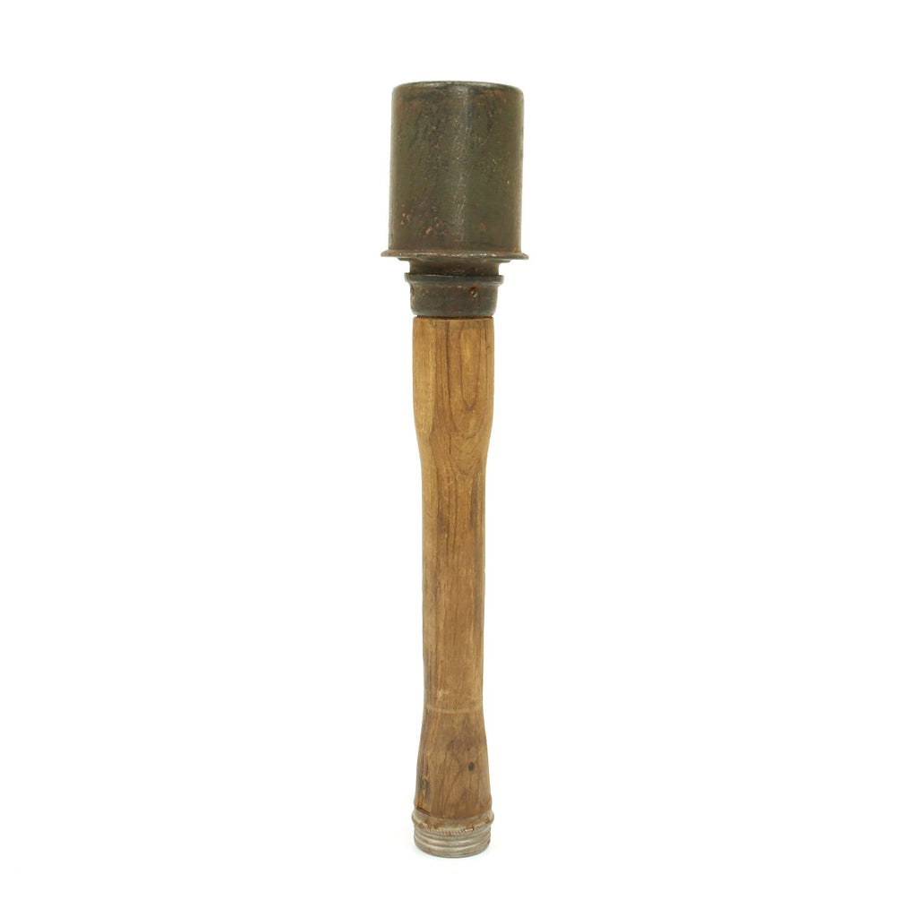 Original German WWII M24 Stick Grenade Dated 1943 with Original Pull String - Inert Original Items