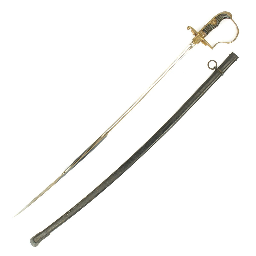 Original German WWII Field Marshal Dove Head Prince Eugen Officer Sword by Eickhorn Original Items