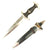 Original German WWII Model 1933 Early SS Dagger by Böker with Vertical Leather Hanger Original Items