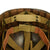 Original U.S. WWII 1943 M1 McCord Fixed Bale Front Seam Helmet with Firestone Tire & Rubber Co Liner Original Items