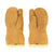 Original U.S. WWII Army Air Force A-9A Leather Flying Mitten Gloves - Medium Size Original Items