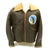Original U.S. WWII B-17 Idiots Delight Painted Type D-1 Sheepskin Jacket Original Items