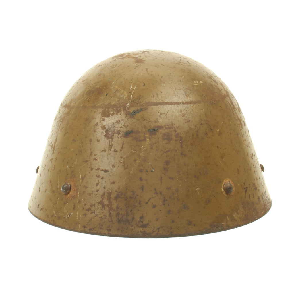 Original Czechoslovakian Pre-WWII Vz32/M32 "Egg-Shell" Steel Helmet - Rare Original Items