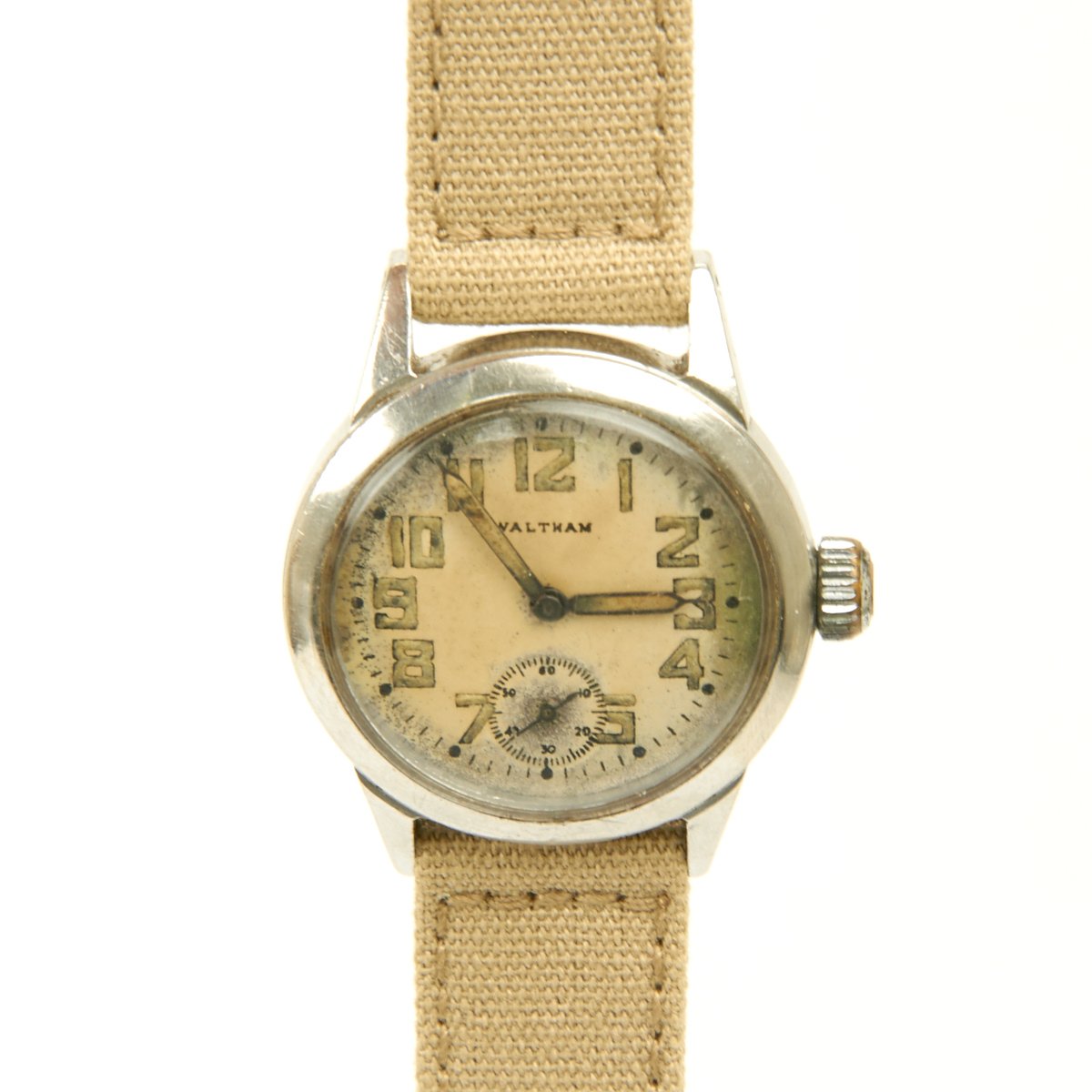 Original U.S. WWII Navy FSSC-88-W-800 Wrist Watch by Waltham dated