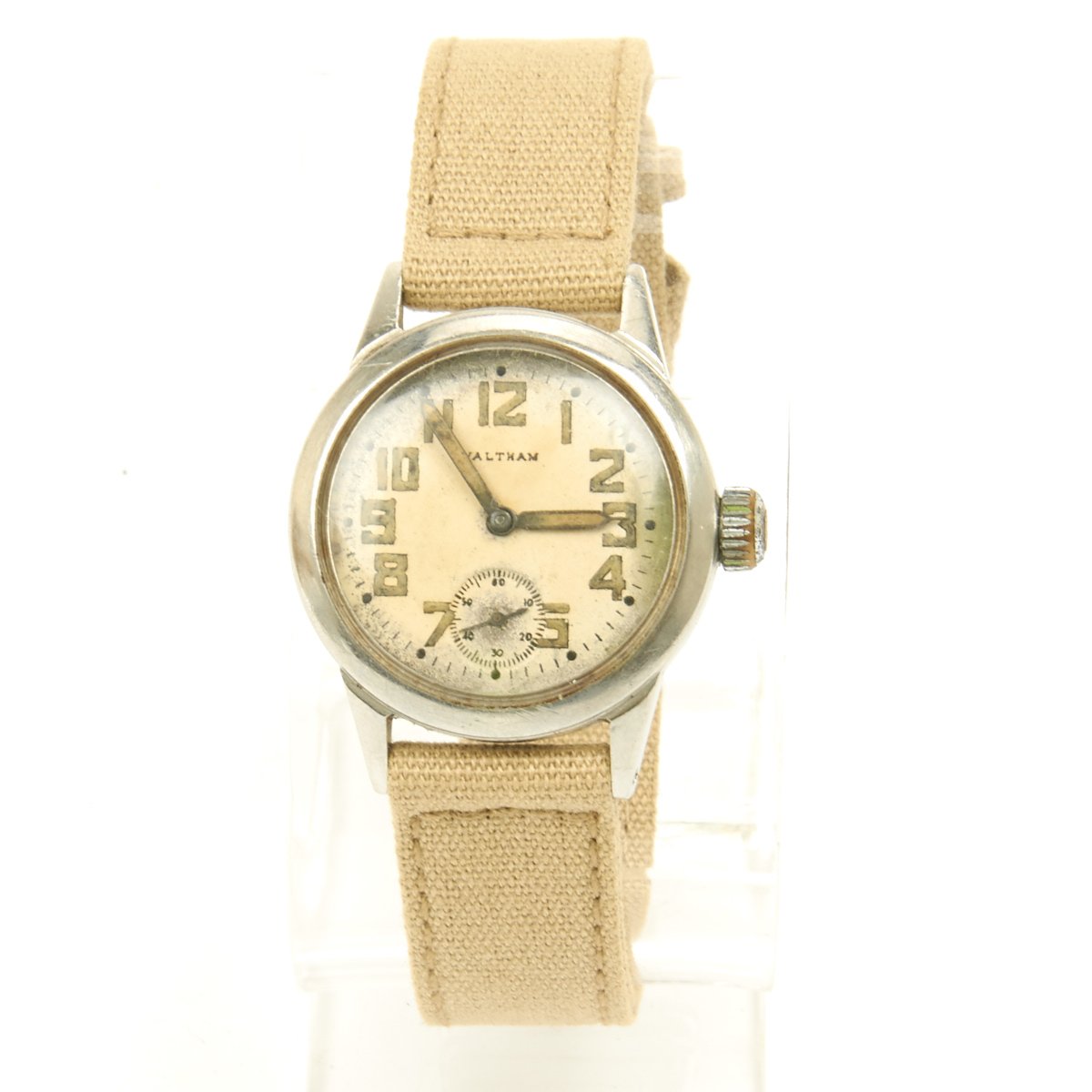 Original U.S. WWII Navy FSSC-88-W-800 Wrist Watch by Waltham dated