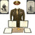 Original U.S. WWII KIA B-17 Navigator 306th Bomb Group Named Uniform and Documents Grouping Original Items