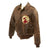 Original U.S. WWII ALLEY OOP 327th Bomb Squadron Named A-2 Flight Jacket Original Items