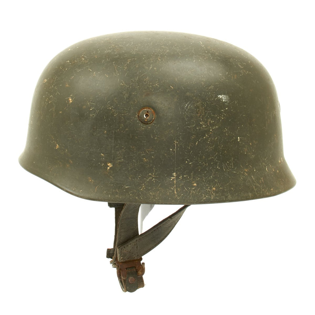 German WWII Model 1938 Luftwaffe Paratrooper Helmet - Excellent Fake Original Items