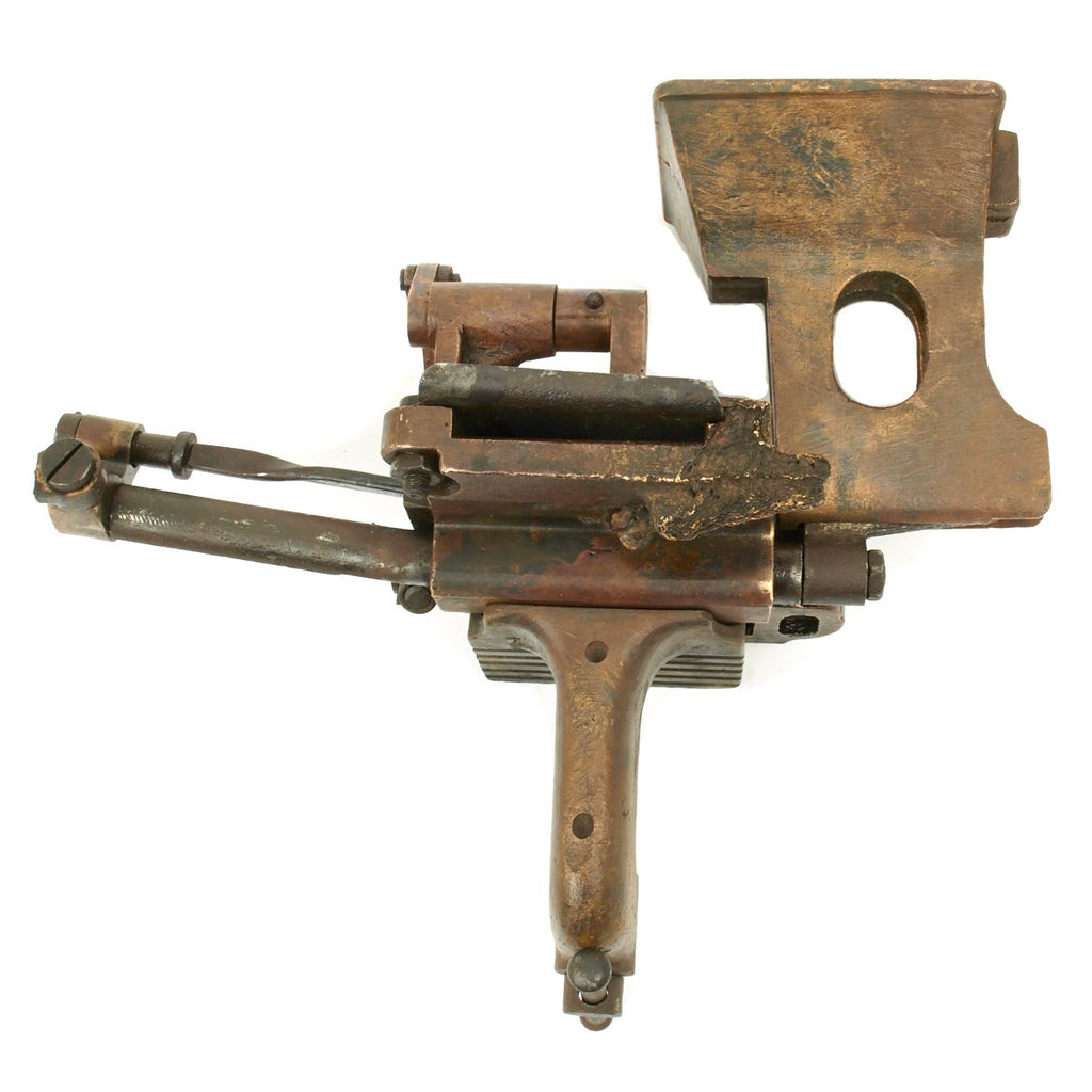 Original British WWI Brass Maxim Vickers .303 Belt Loading Machine MKII Original Items