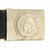 Original German WWII EM/NCO RAD Reich Labor Service Belt with Aluminum Buckle - Reichsarbeitsdienst Original Items