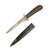 Original German WWII Field Modified Trench Knife with Boot Scabbard by PUMA - Bakelite Handle Original Items