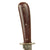 Original German WWII Field Modified Trench Knife with Boot Scabbard by PUMA - Bakelite Handle Original Items