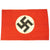 Original German WWII National Flag Signed by 406th Infantry Regiment, 2nd Platoon, A Company Original Items