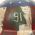 Original U.S. WWI M1917 Refurbished Doughboy Helmet of the 91st Infantry Division Original Items