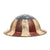 Original U.S. WWI M1917 Refurbished Doughboy Helmet of the 91st Infantry Division Original Items