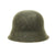 Original German WWII M42 Single Decal Heer Helmet in USGI Named Bring Back Box Original Items