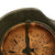 Original German WWII M42 Single Decal Heer Helmet in USGI Named Bring Back Box Original Items