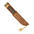 Original U.S. WWII RH Pal 36 Fighting Knife with Personalized Pacific Theater Leather Scabbard Original Items