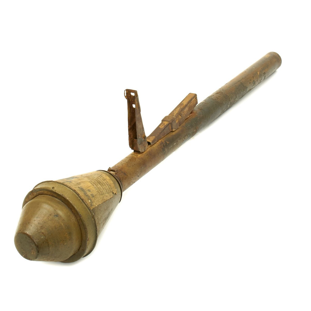 Original German WWII Panzerfaust 60 Anti-Tank Rocket and Launcher Original Items