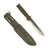 Original U.S. WWII USMC MK2 Ka-Bar Fighting Knife by CAMILLUS with Reinforced Rubber Scabbard Original Items