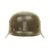 Original German WWII Army Heer M42 Single Decal Helmet - ET64 Original Items