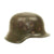 Original German WWII Army Heer M42 Single Decal Helmet - ET64 Original Items