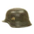 Original German WWII Army Heer M42 Single Decal Helmet - ET64 Original Items