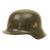 Original German WWII Army Heer M42 Single Decal Helmet - ET64 Original Items