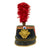 Original French Model 1931 Republican Guard Chief Warrant Officer Shako Kepi with Red Plume Original Items