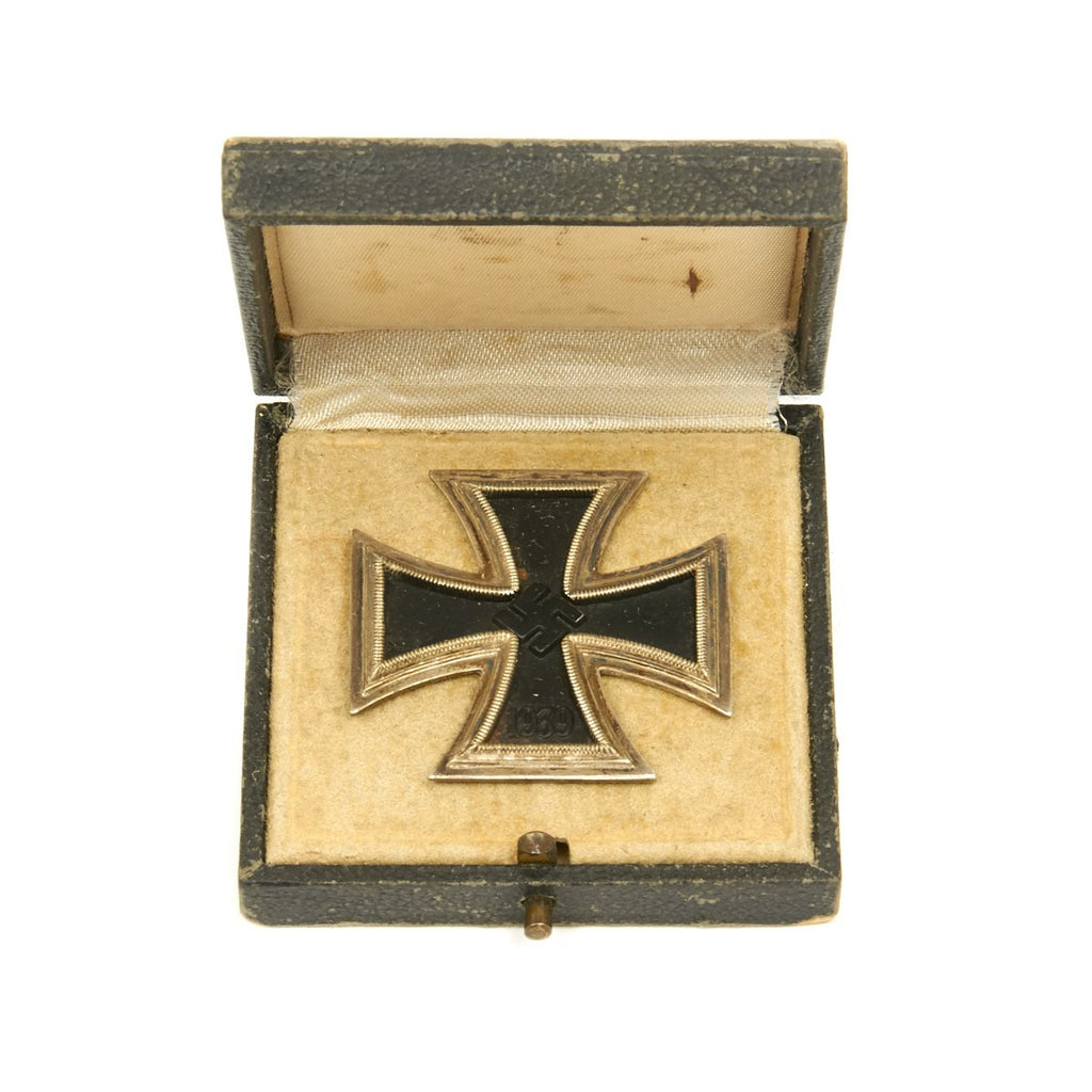 Original German WWII Iron Cross First Class 1939 in Original Case Original Items