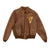 Original U.S. WWII 15th Air Force Aerial Gunner Named A-2 Flight Jacket with Italian Theatre Patches Original Items