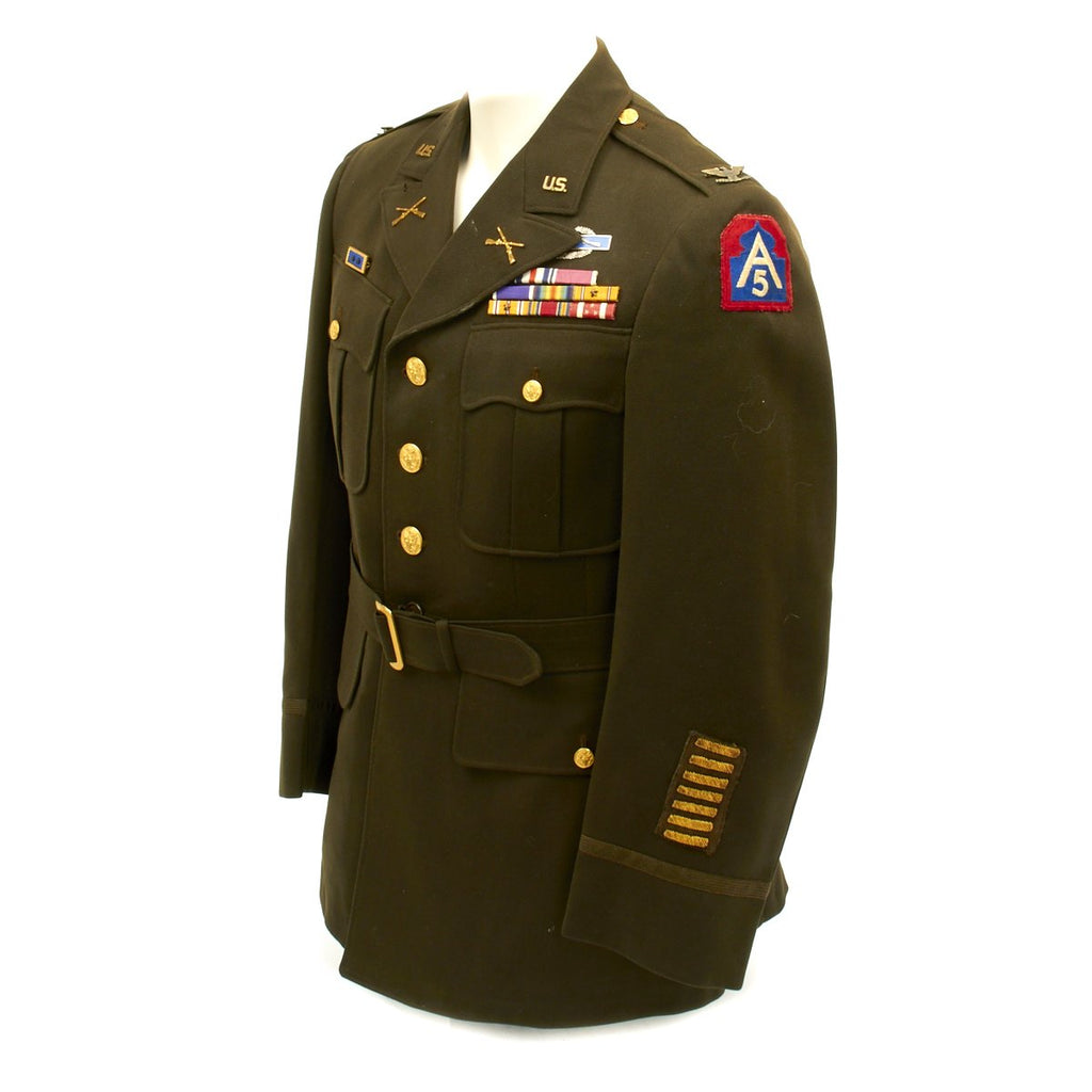 Original U.S. WWII Silver Star Battle of Bataan Recipient Colonel Grouping Original Items