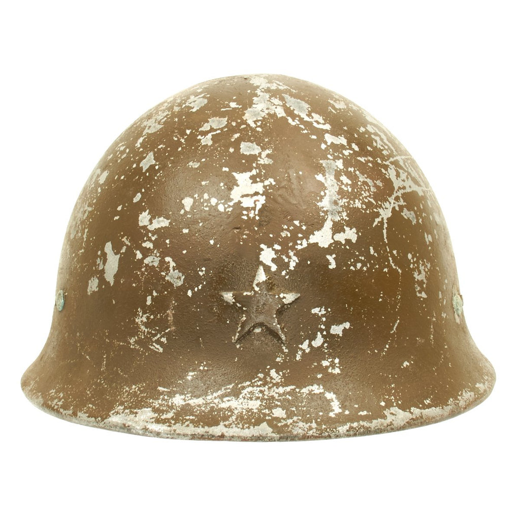 Original Japanese WWII Type 90 Late War Army Helmet - Rare Original Items