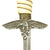 Original WWII German 2nd Model Luftwaffe Dagger with Belt Hanger Original Items