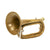 Original WWII Imperial Japanese Military Brass Bugle with Nickel Mouthpiece Original Items