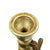 Original WWII Imperial Japanese Military Brass Bugle with Nickel Mouthpiece Original Items