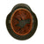 Original German WWII Luftwaffe M35 Double Decal Helmet with Battle Damage - ET64 Original Items