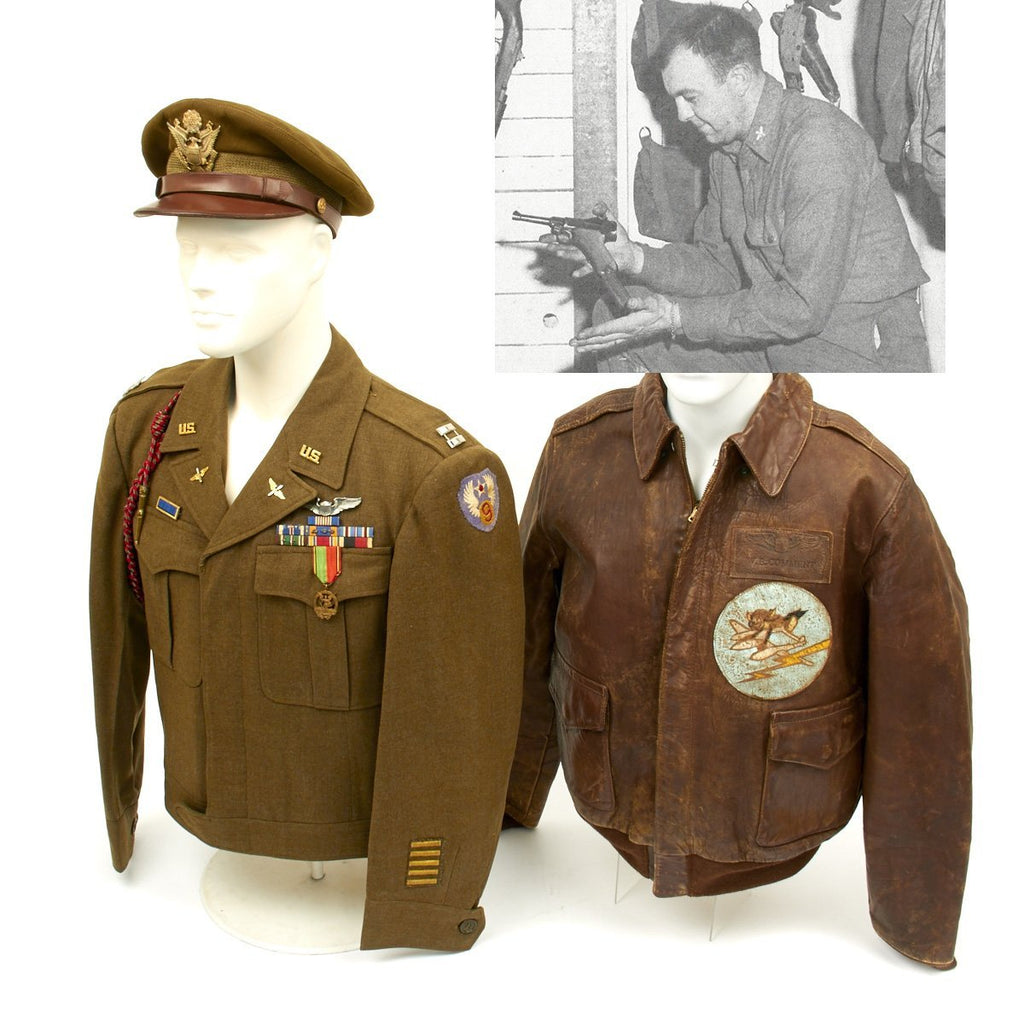Original U.S. WWII P-38 Lightning Pilot Named Grouping - 429th Fighter Squadron Original Items