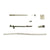 Original U.S. WWII Thompson M1A1 SMG Parts Set with Original Barrel and Receiver Pieces Original Items