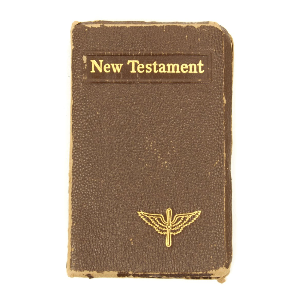 Original U.S. WWII Army Air Corps Pocket Bible Original Items