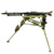 Original German WWII MG 34 Display Machine Gun with MG 42 Lafette Mount - marked dfb 42 Original Items