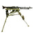 Original German WWII MG 34 Display Machine Gun with MG 42 Lafette Mount - marked dfb 42 Original Items