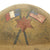 Original U.S. WWI M1917 Refurbished Doughboy Helmet of the 6th Infantry Division with Original Red Star Original Items
