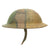Original U.S. WWI M1917 Refurbished Doughboy Helmet of the 6th Infantry Division with Original Red Star Original Items
