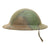 Original U.S. WWI M1917 Refurbished Doughboy Helmet of the 6th Infantry Division with Original Red Star Original Items